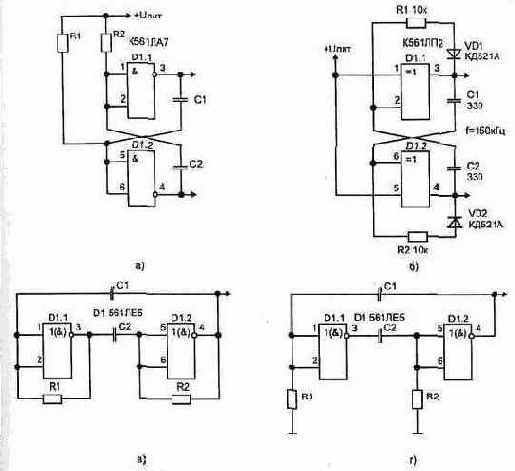 Генераторы импульсов